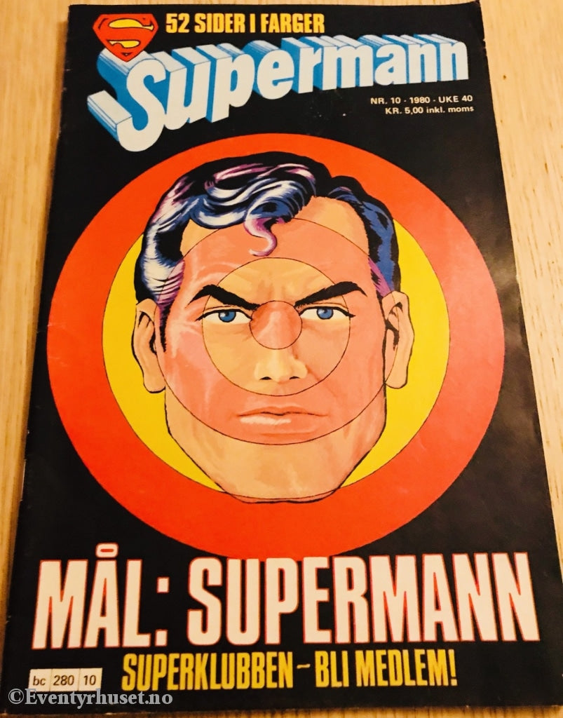 Supermann. 1980/10. Tegneserieblad