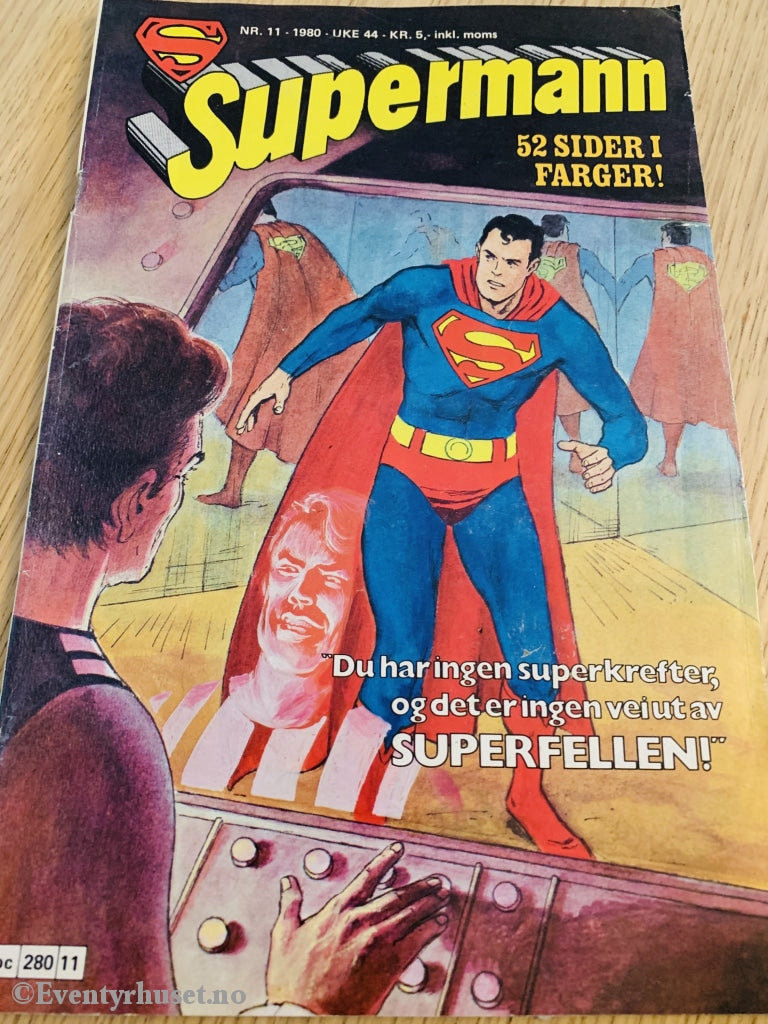 Supermann. 1980/11. Tegneserieblad