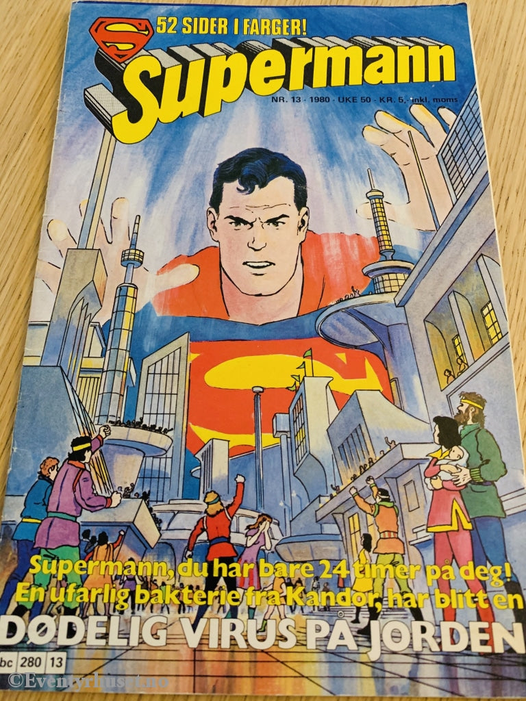 Supermann. 1980/13. Tegneserieblad
