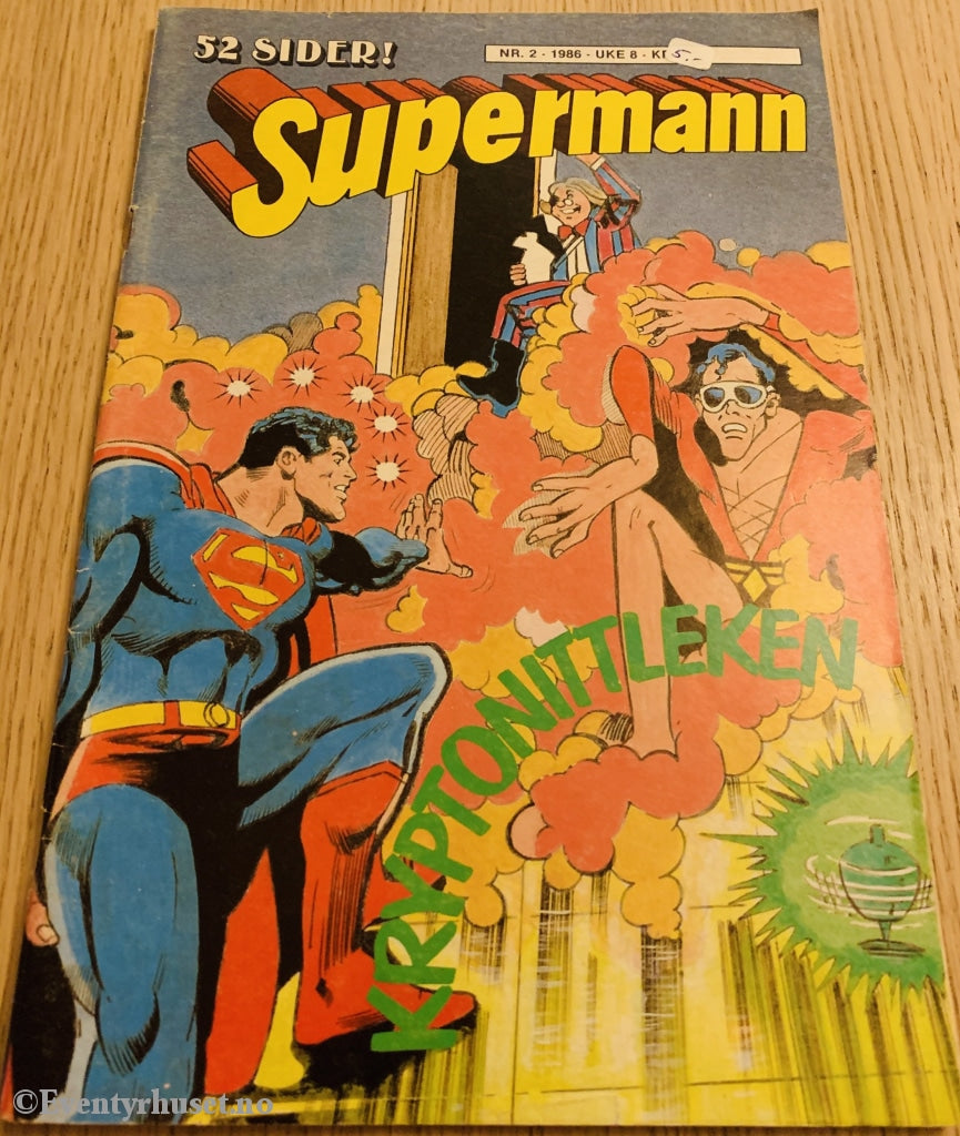 Supermann. 1986/02. Tegneserieblad