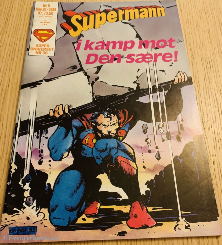 Supermann. 05/1989. Tegneserieblad