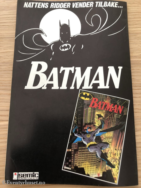 Supermann Nr. 6 1990. Tegneserieblad