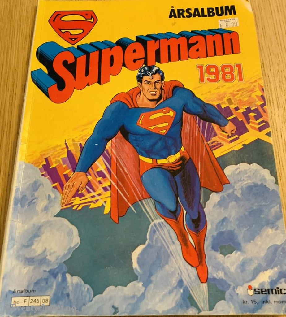 Supermann. Årsalbum 1981. Tegneseriealbum