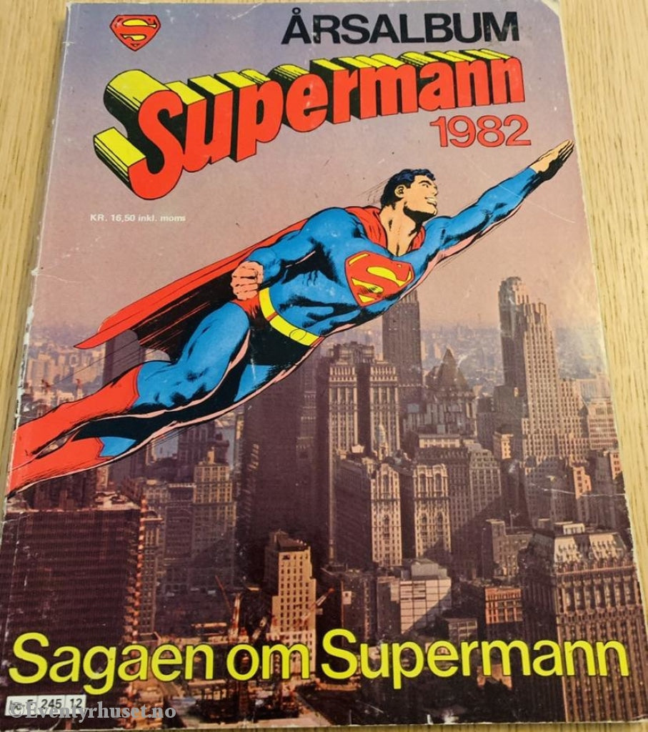 Supermann. Årsalbum 1982. Tegneseriealbum