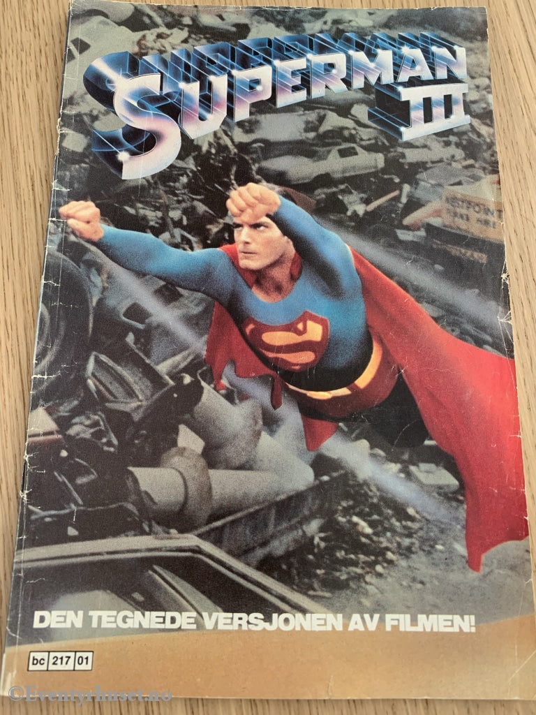 Supermann - Filmekstra 1984. Tegneserieblad