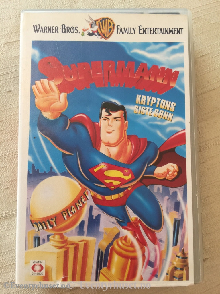 Supermann. Kryptons Siste Sønn. 1997. Vhs. Vhs