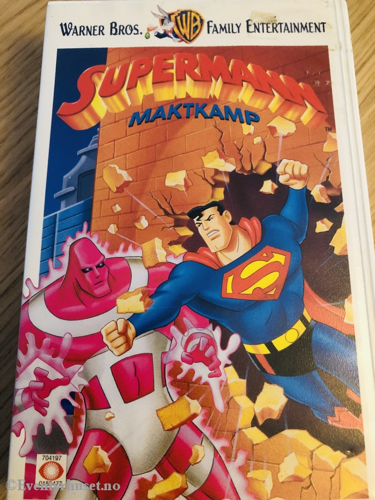 Supermann. Maktkamp. 1997. Vhs. Vhs