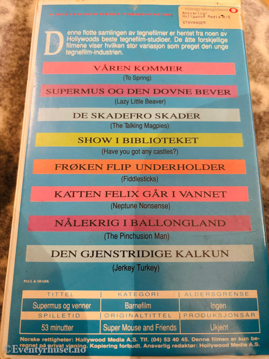 Supermus og venner. VHS Big Box. VHS Big Box