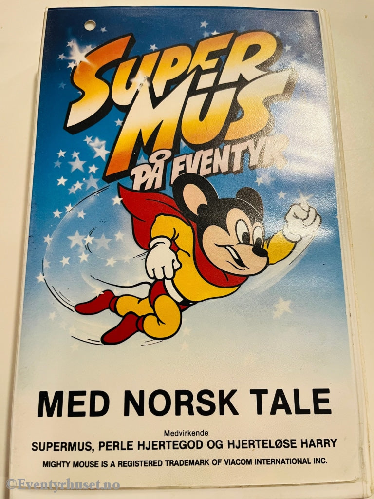 Supermus På Eventyr. Vhs Big Box. Box