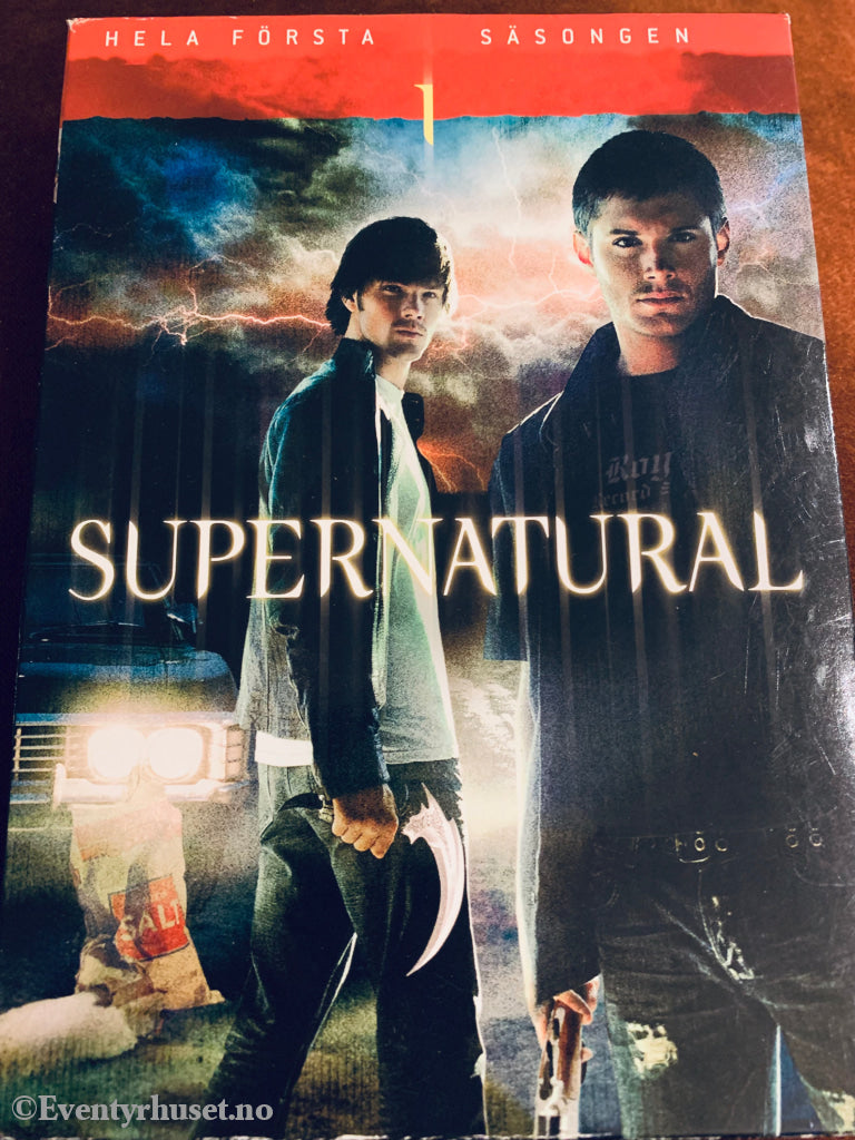 Supernatural. Sesong 1. 2005/06. Dvd Samleboks. Med Norsk Tekst.