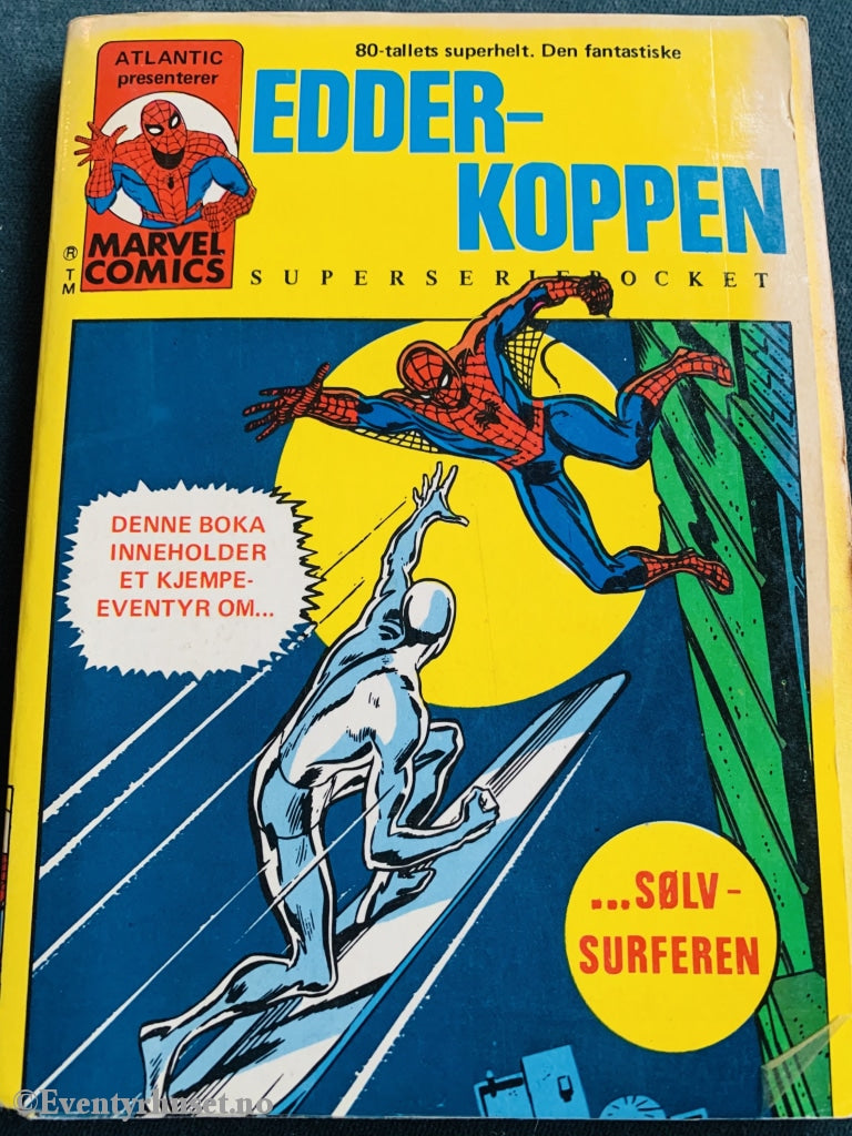 Superserie-Pocket 5: Edderkoppen Og Sølv-Surferen. 1981. Tegneserieblad