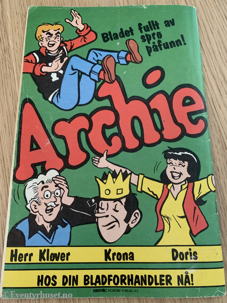 Superserien. 23/1982. Tegneserieblad
