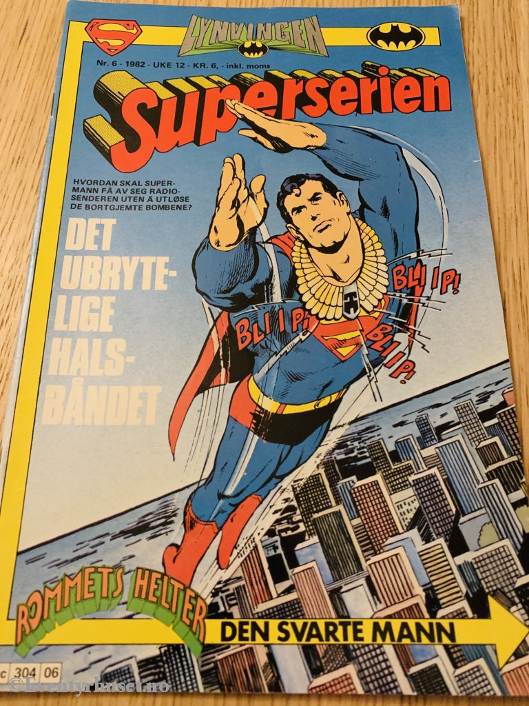 Superserien. 1982/06. Tegneserieblad