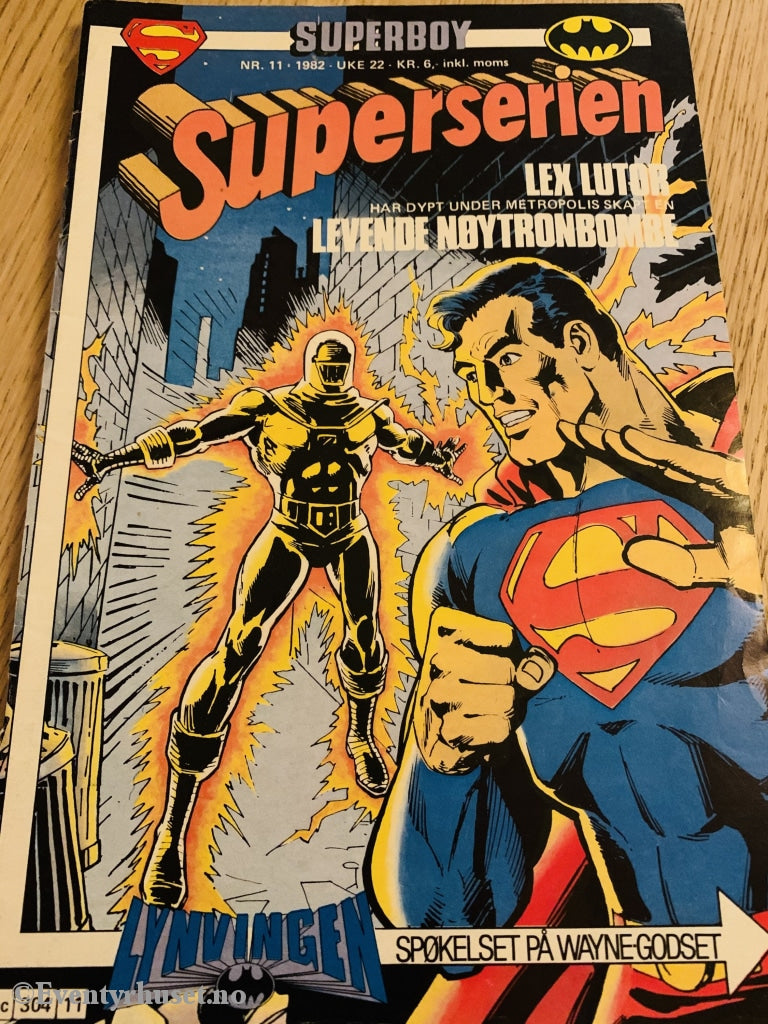 Superserien. 1982/11. Tegneserieblad