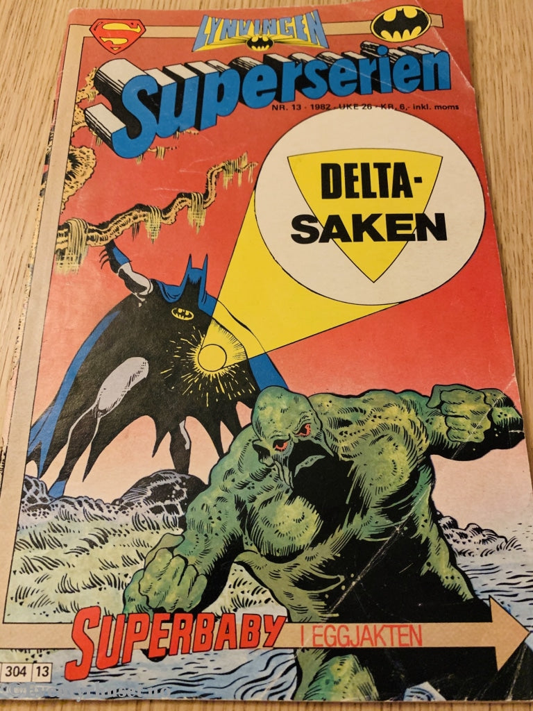 Superserien. 1982/13. Tegneserieblad