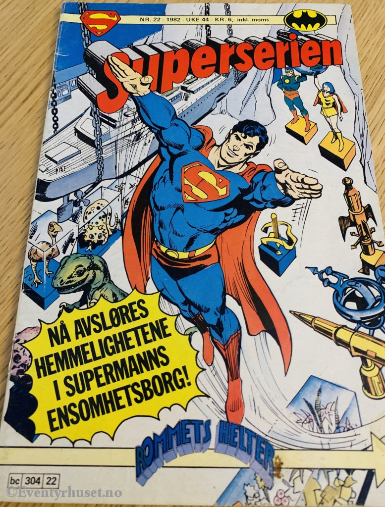 Superserien. 1982/22. Tegneserieblad