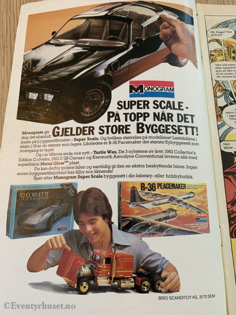 Superserien. 23/1982. Tegneserieblad