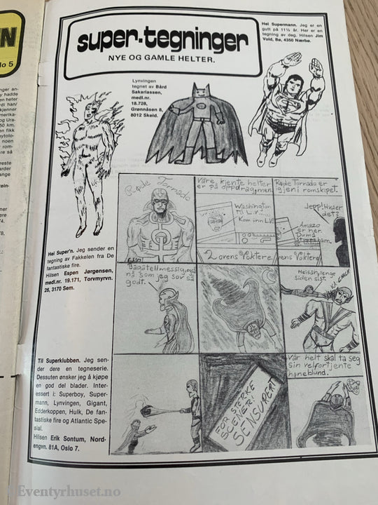 Superserien. 05/1983. Tegneserieblad