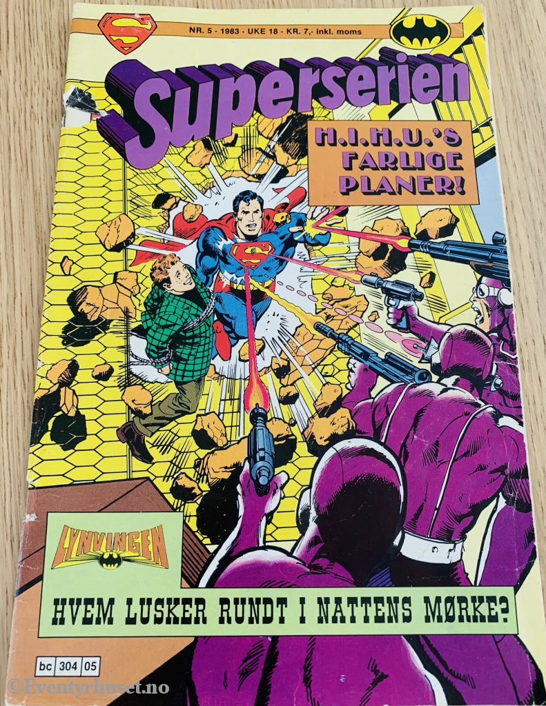Superserien. 05/1983. Tegneserieblad