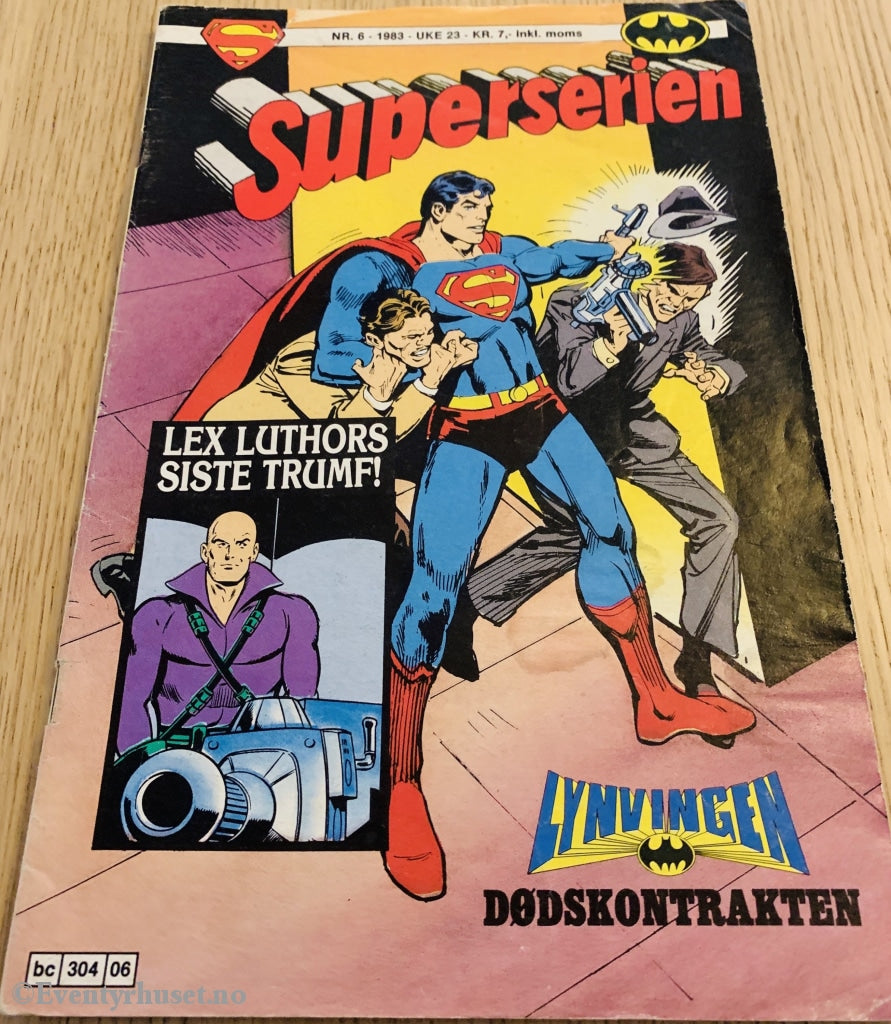 Superserien. 1983/06. Tegneserieblad