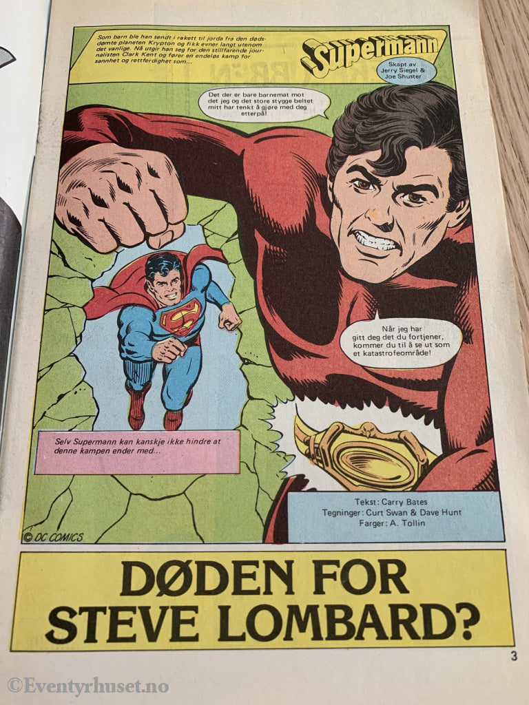 Superserien. 04/1984. Tegneserieblad