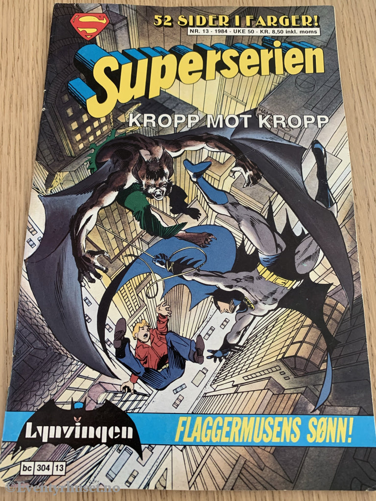 Superserien. 07/1984. Tegneserieblad