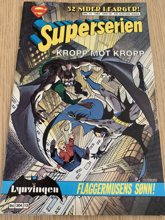 Superserien. 07/1984. Tegneserieblad