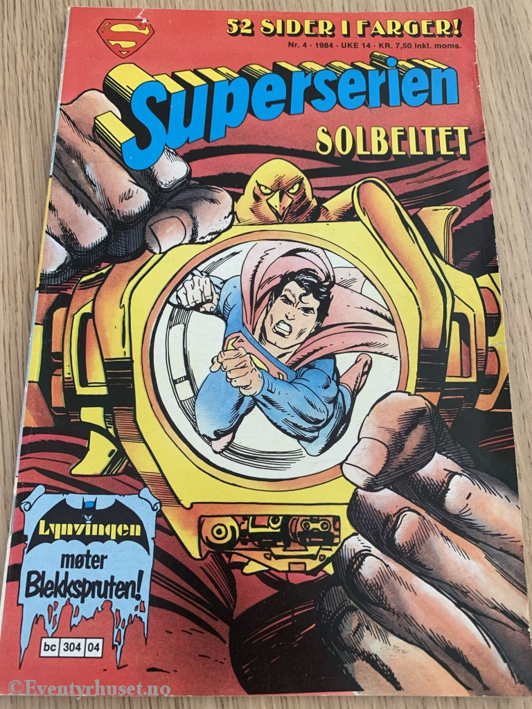 Superserien. 04/1984. Tegneserieblad
