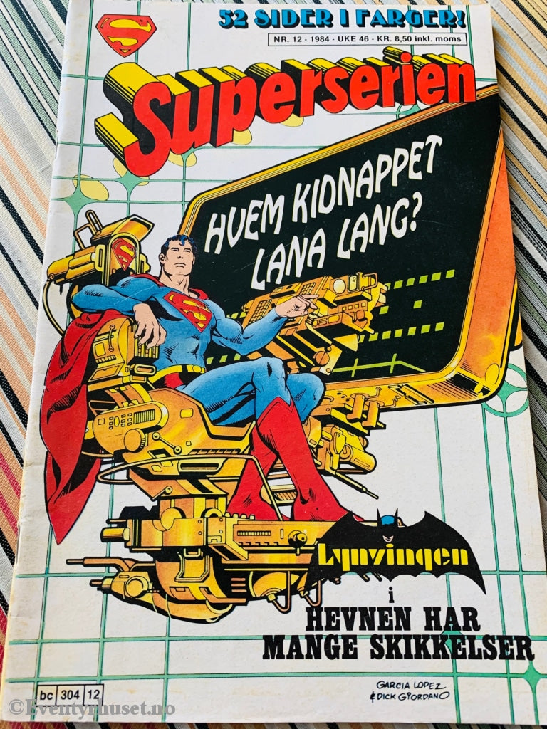 Superserien. 1984/12. Tegneserieblad