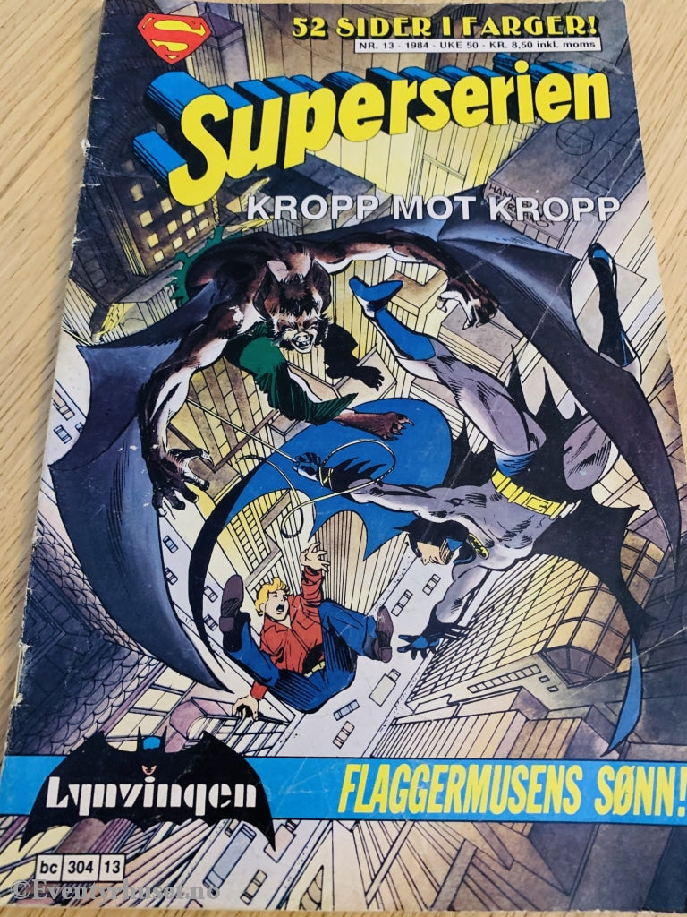 Superserien. 1984/13. Tegneserieblad