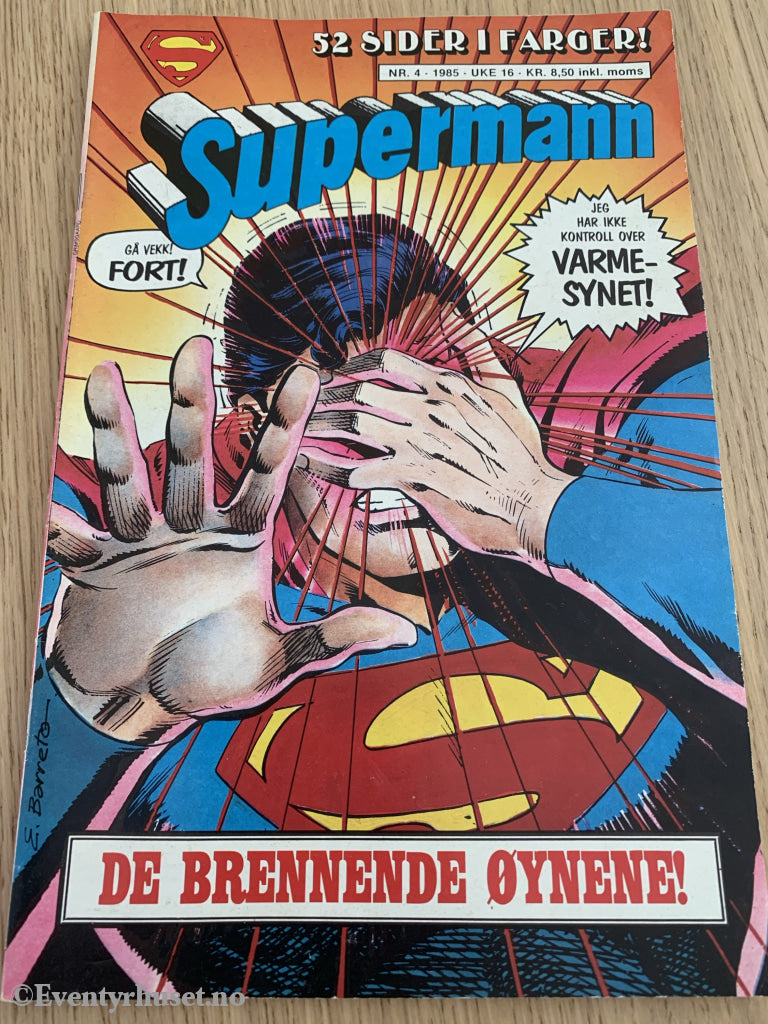 Superserien. 04/1985. Tegneserieblad