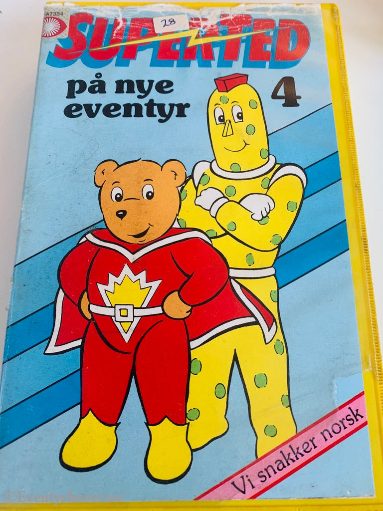 Superted. 1984. Superted 04 - På Nye Eventyr. Vhs Big Box. Box