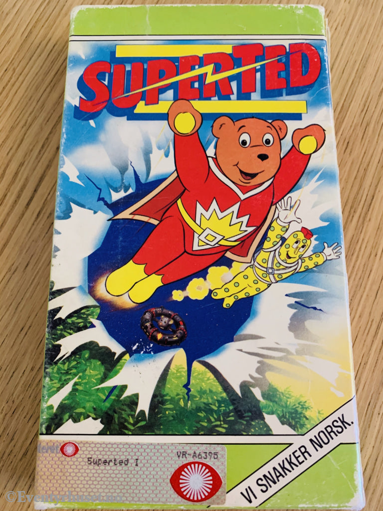 Superted. 1984/87. Slipcase Vhs