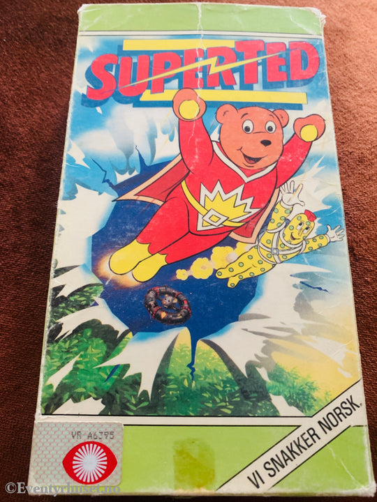 SuperTed. 1984/87. Slipcase VHS VHS