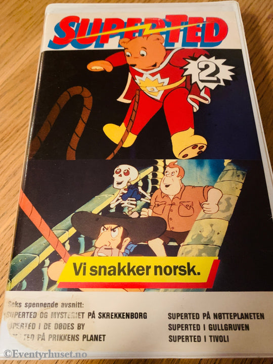 SuperTed. 1985. SuperTed 02. VHS Big Box. VHS Big Box