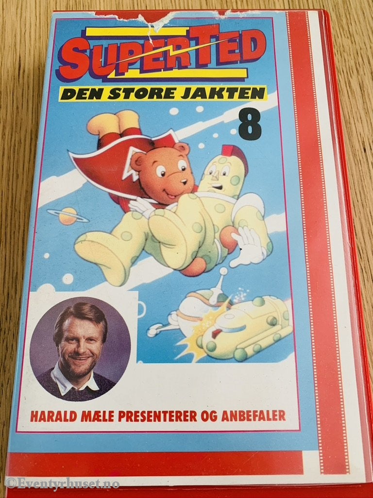 Superted. 1990. Superted 08 - Den Store Jakten. Vhs Big Box.