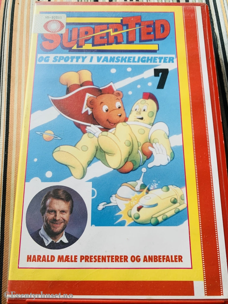 Superted. 1990. Superted 7 - Og Spotty I Vanskeligheter. Vhs Big Box.