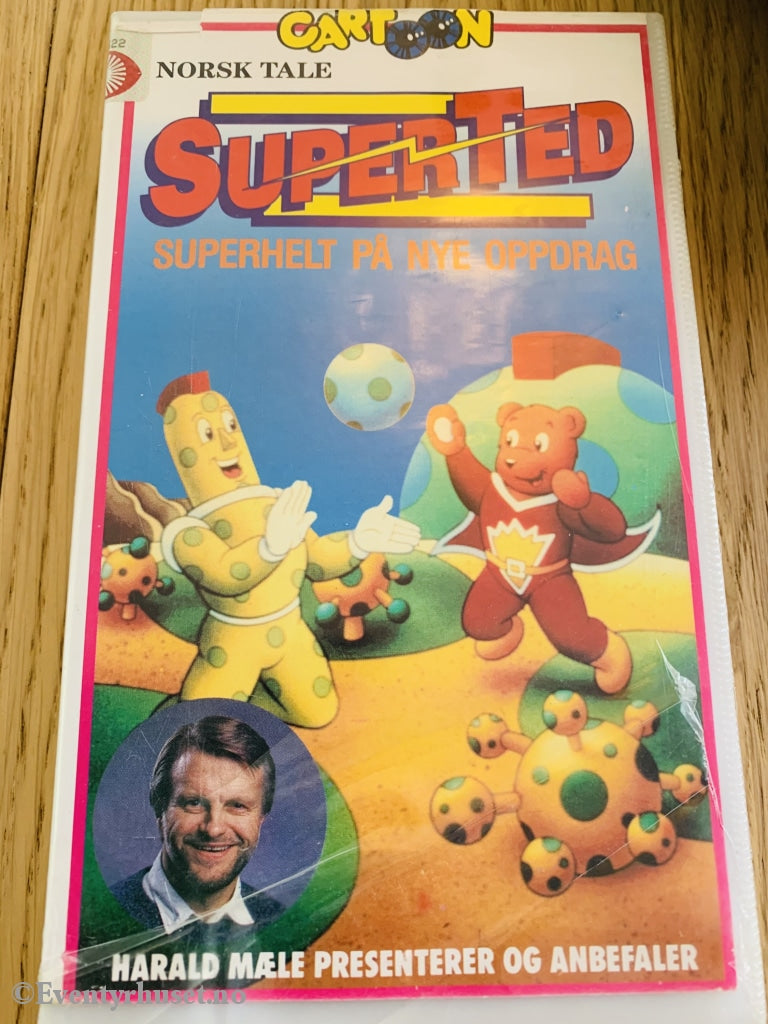Superted 6. 1990. Barnas Superhelt. Vhs. Vhs