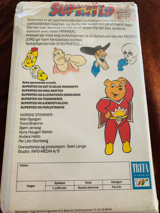 SuperTed. Vol. 01. VHS Big Box. VHS Big Box