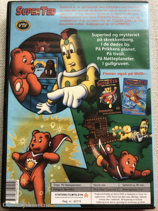 Superted. Vol. 3. På Nøtteplaneten. Dvd. Dvd