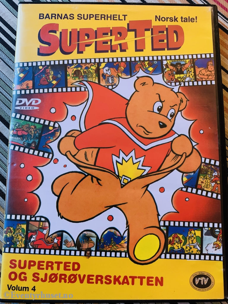 Superted Vol. 4. Og Sjørøverskatten. Dvd. Dvd