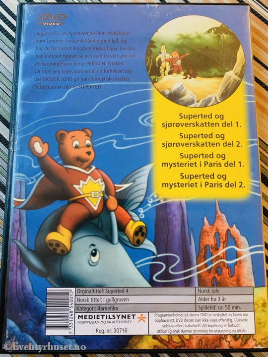 Superted Vol. 4. Og Sjørøverskatten. Dvd. Dvd