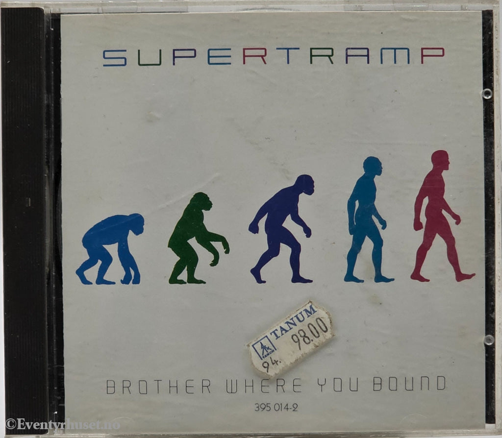 Supertramp, 1985, Brother Where You Bound. Musikk-CD.
