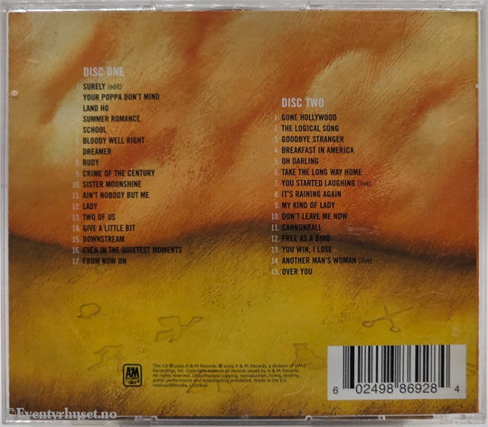 Supertramp. 2005. Retrospectacle – The Supertramp Anthology. Musikk-CD.