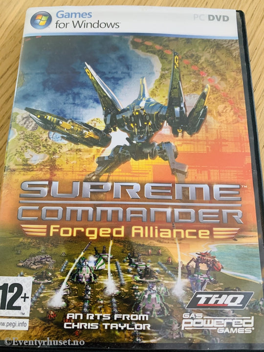 Supreme Commander - Forged Alliance. Pc-Spill. Pc Spill