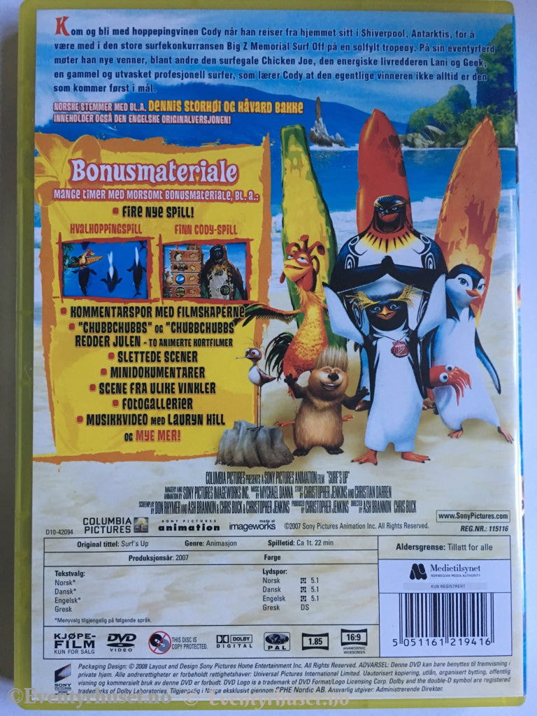 Surfs Up. Dvd. Dvd