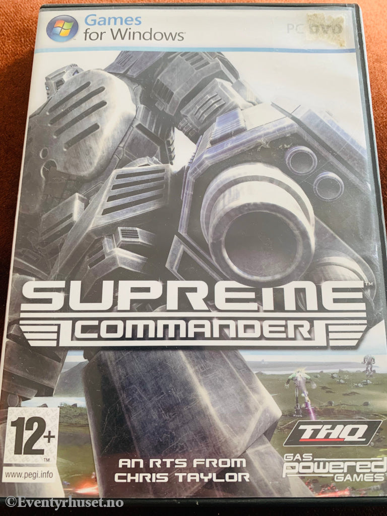 Surpreme Commander. Pc Spilll. Spill