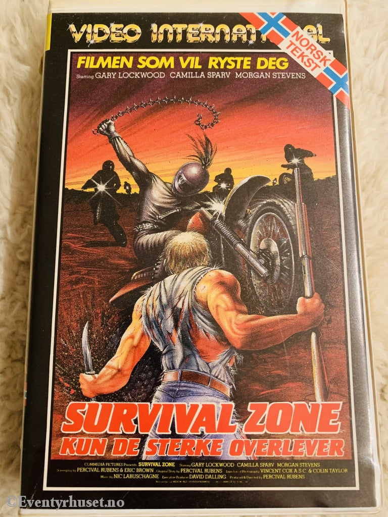 Survival Zone - Kun De Sterkeste Overlever. Vhs Big Box.