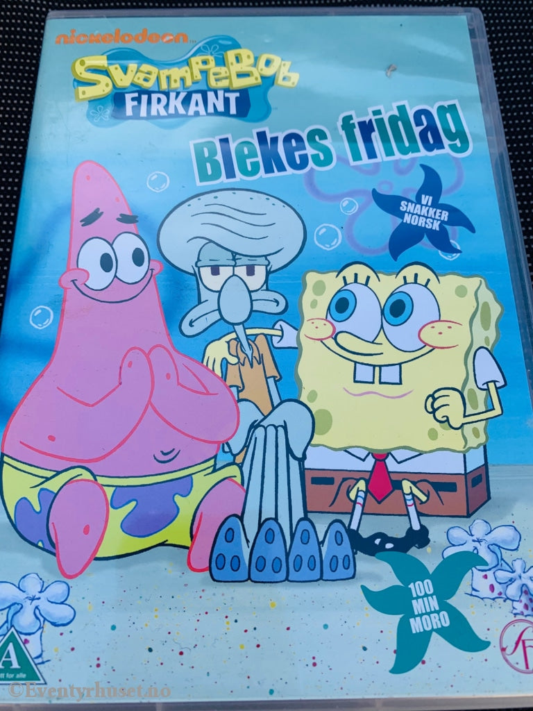 Svampebob Firkant. 1999-2002. Blekes Fridag. Dvd. Dvd
