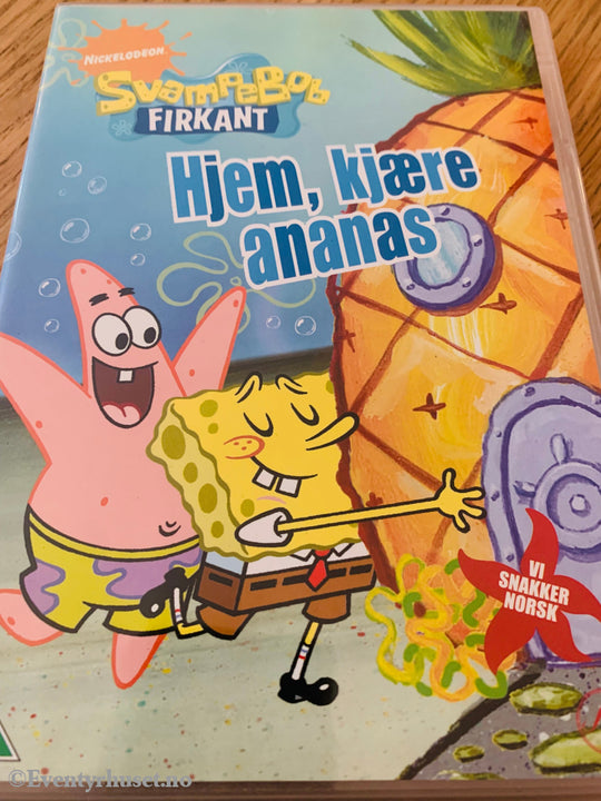 Svampebob Firkant. 1999-2002. Hjem Kjære Ananas. Dvd. Dvd